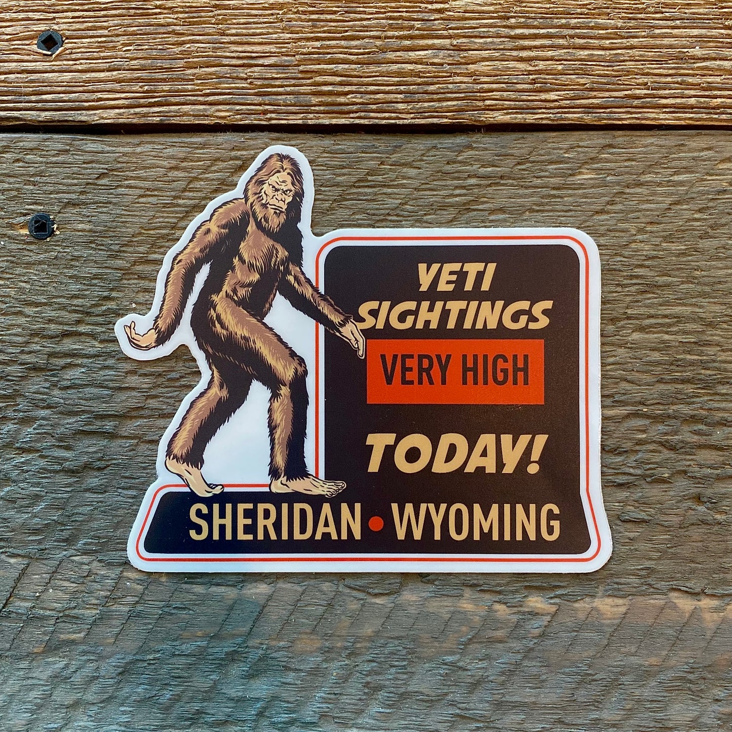 YETI 4" Decal