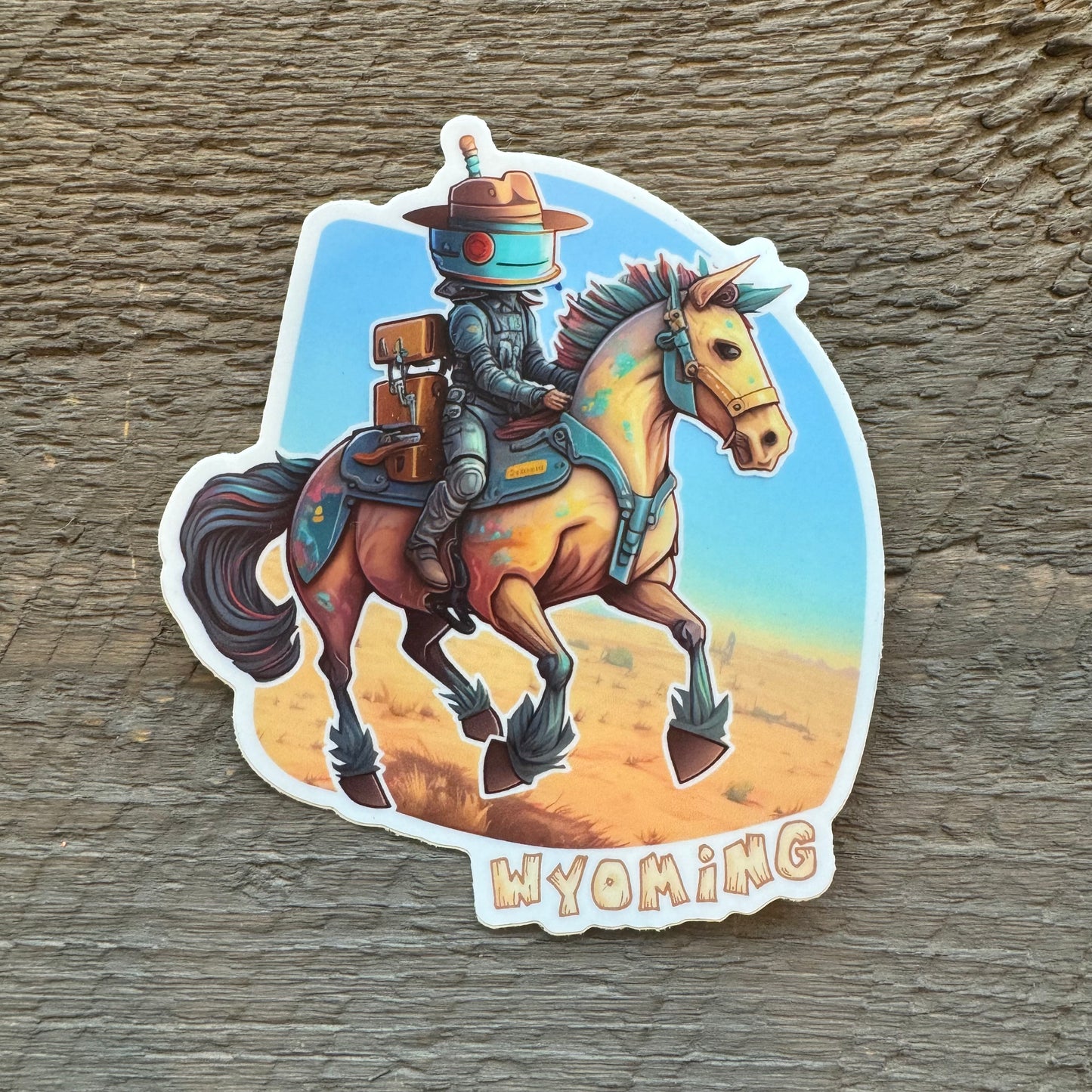 Space Cowboy 4" Decal