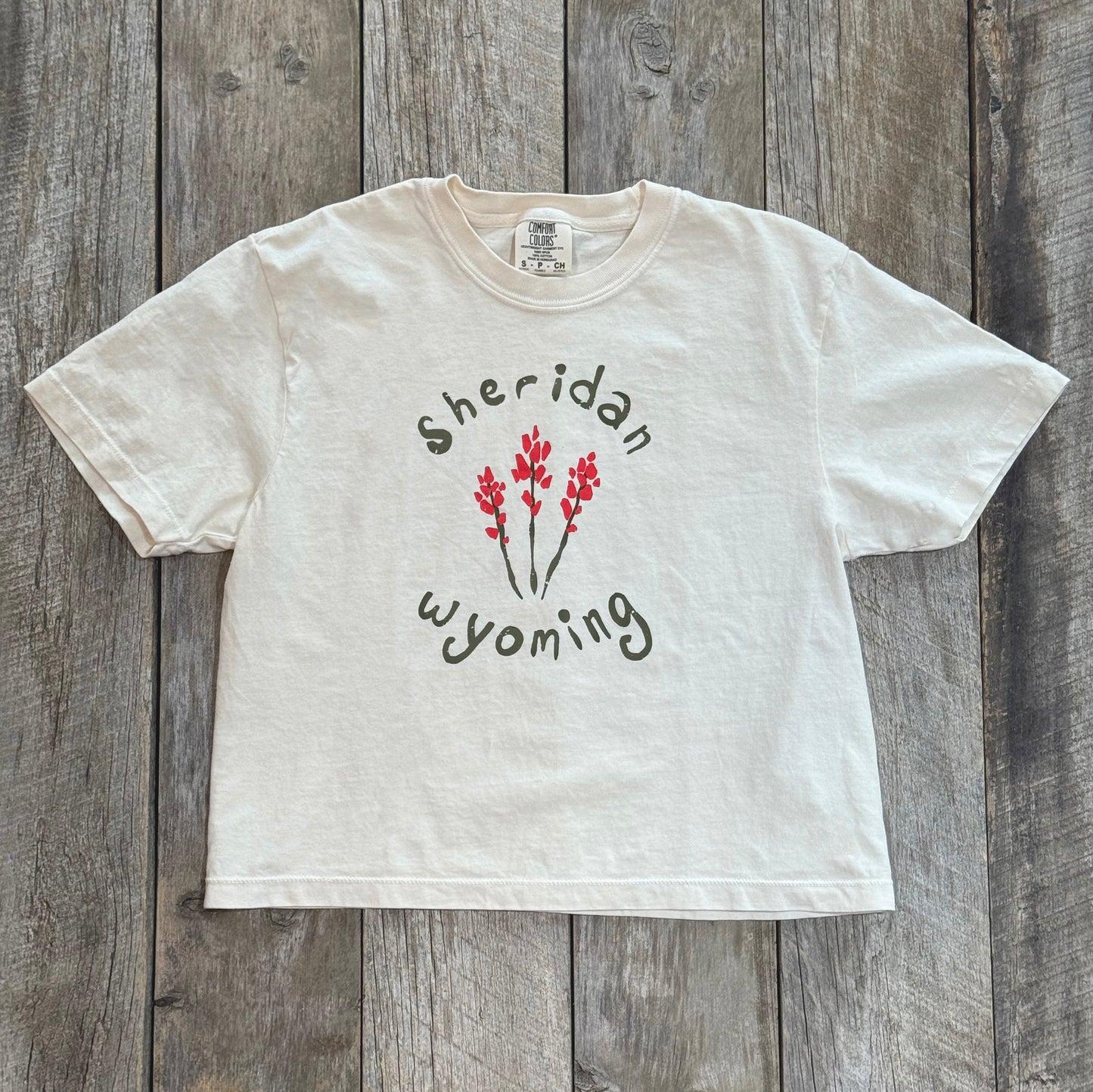 Paintbrush Crop Top T-Shirt (Women's)