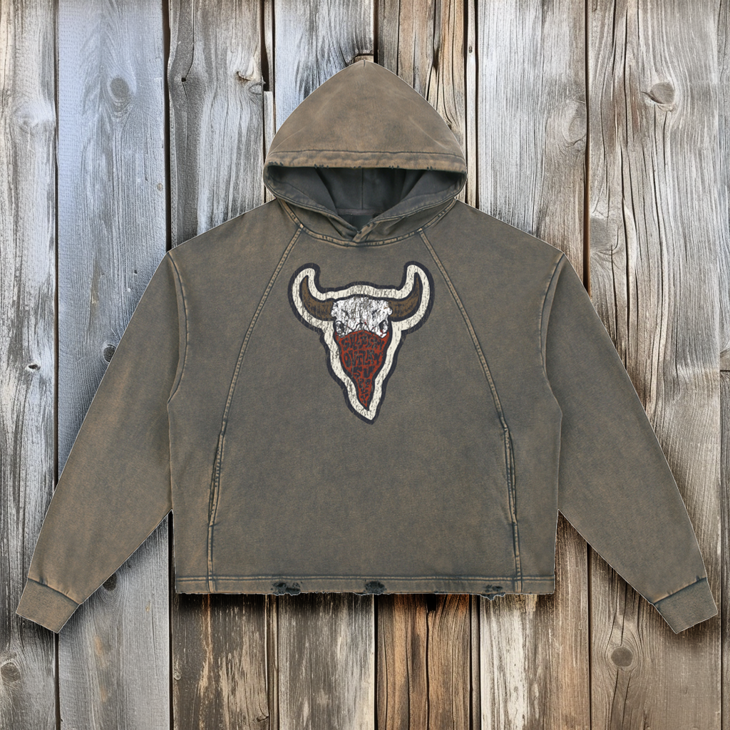 Road Sign Boxy Hoodie