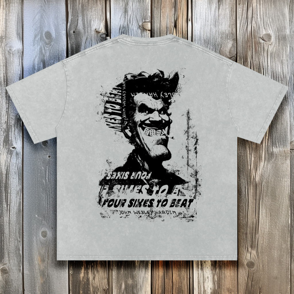 Four Sixes to Beat Oversized T-Shirt