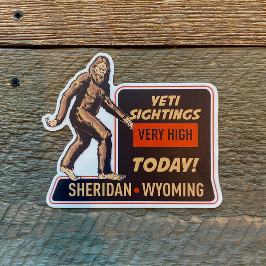 YETI 4" Decal