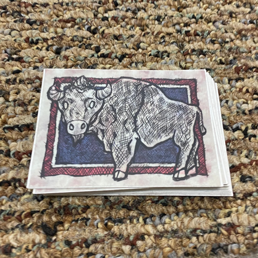 Wyoming Flag 3" Decal