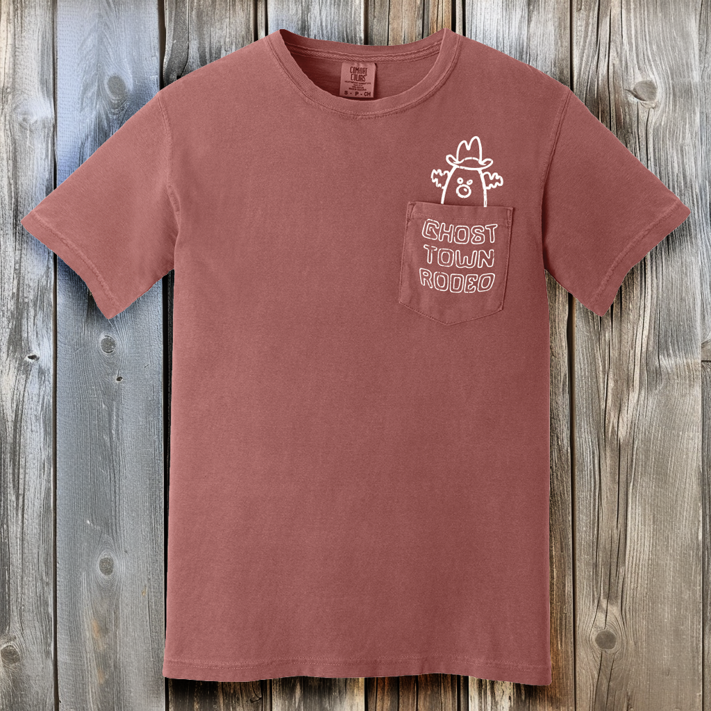 Ghost Town Rodeo Pocket T-Shirt