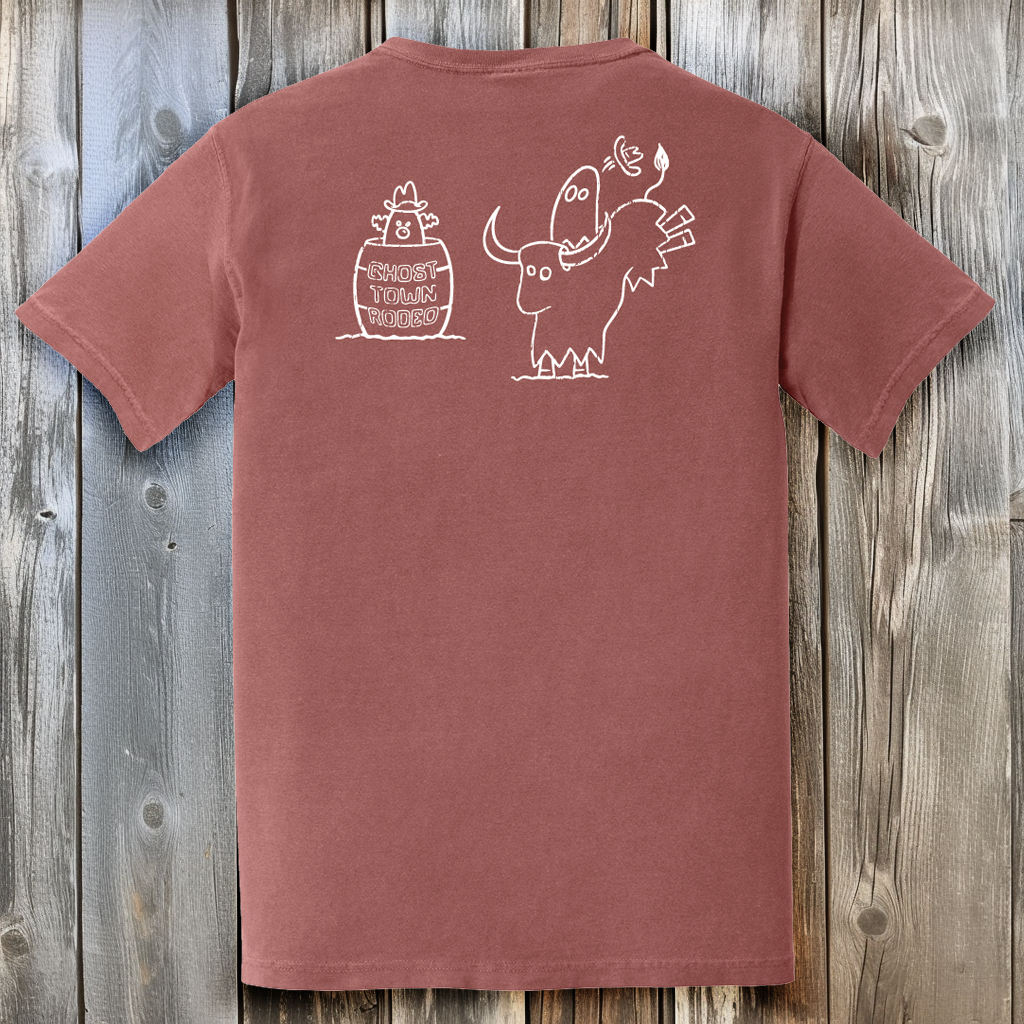 Ghost Town Rodeo Pocket T-Shirt