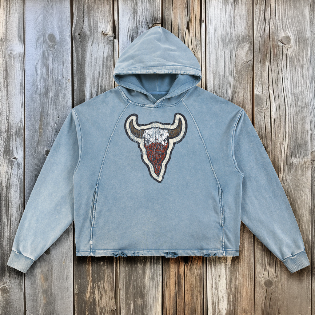 Road Sign Boxy Hoodie