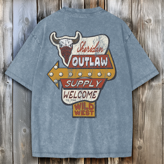 Road Sign Oversized T-Shirt