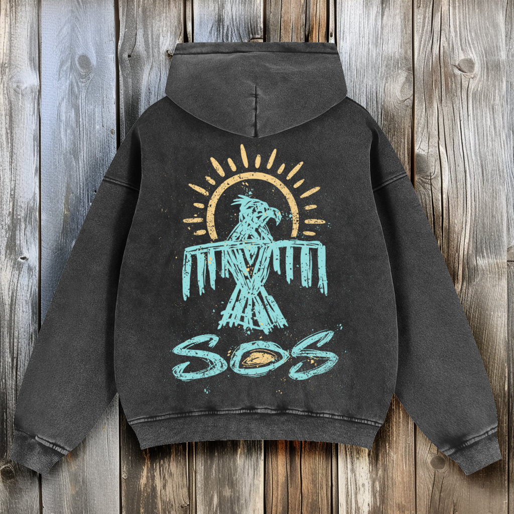Thunderbird Zip-Up Hoodie