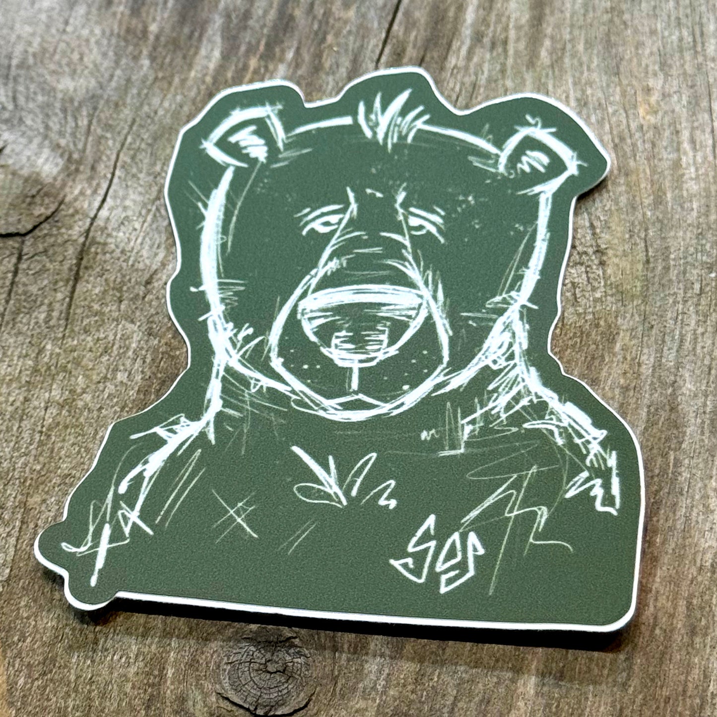 Bruin Bear Decal